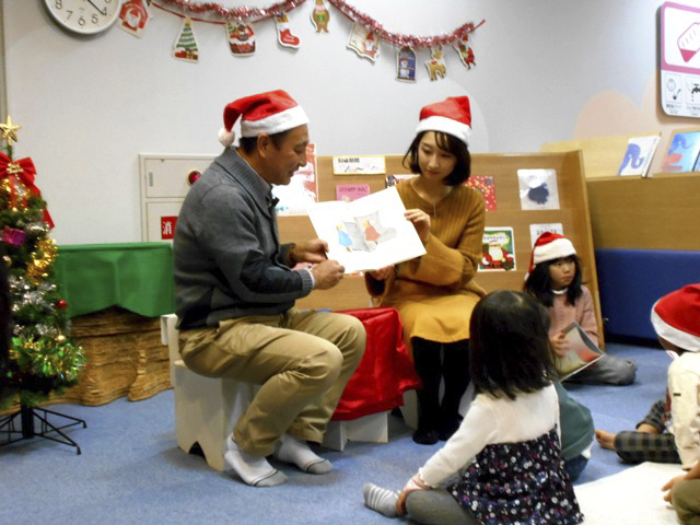 【12月25日(水)】 関西テレビアナウンサーによる えほんの“わ” よみがたりのじかん ~クリスマスのおはなし~