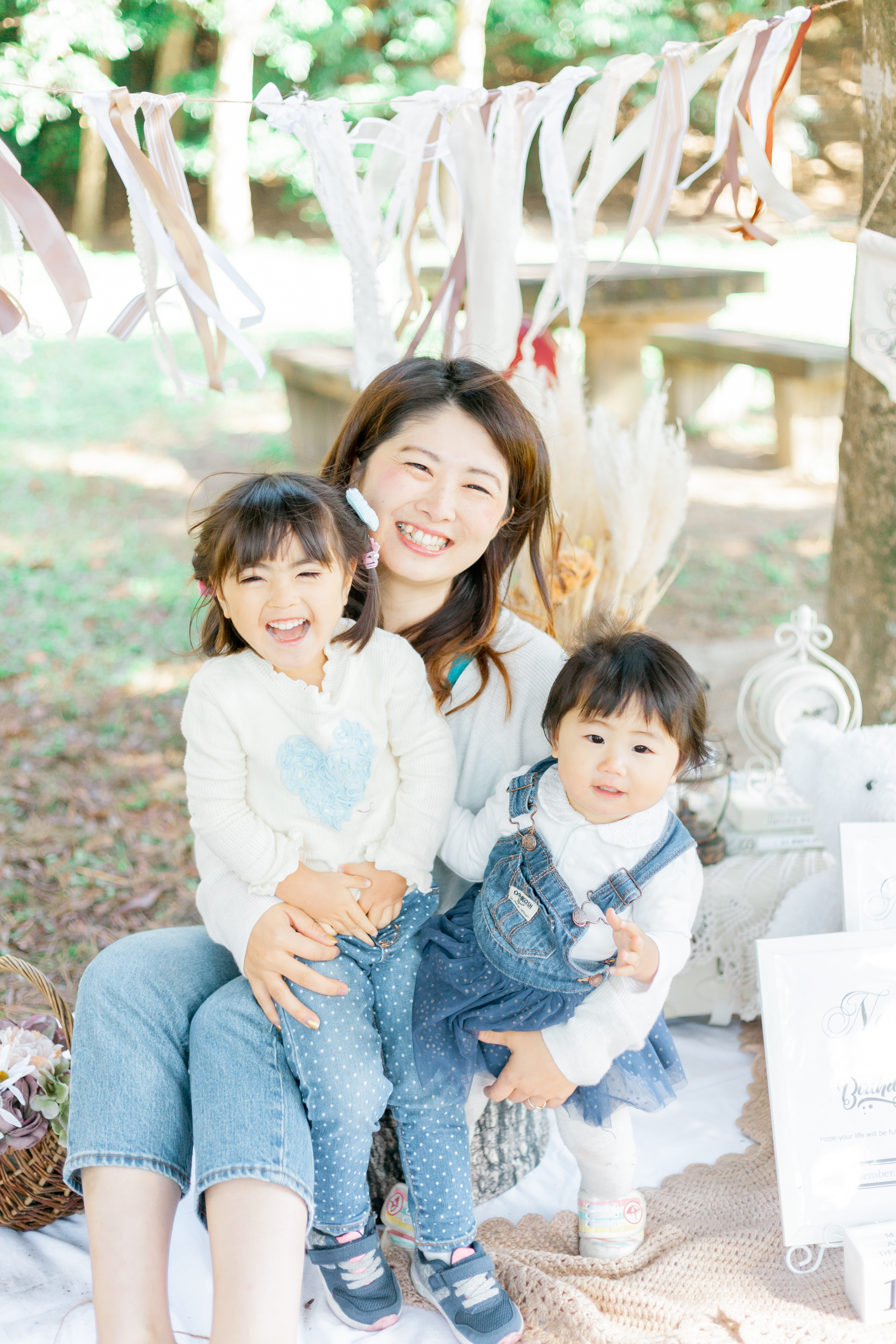 なつこママ&のあちゃん&ののかちゃん