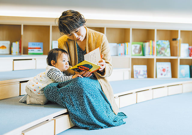 年齢に関係なく、上質な読書時間が過ごせる